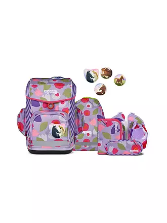 ERGOBAG | Schultaschen Set 6tlg CUBO LIGHT BlütenzauBär | 